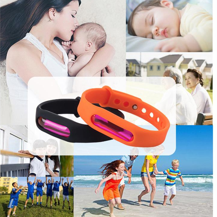 Mosquito repellent bracelet natural and  refil capsule