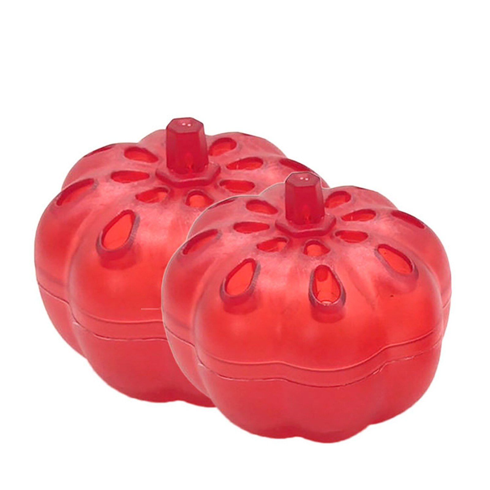 2 Pack Fruit Fly Trap For Kitchens Safe Non-Toxic Fly Killer Indoor for Home Gnat Killer Pumpkin Shape kitchen Tool（A）