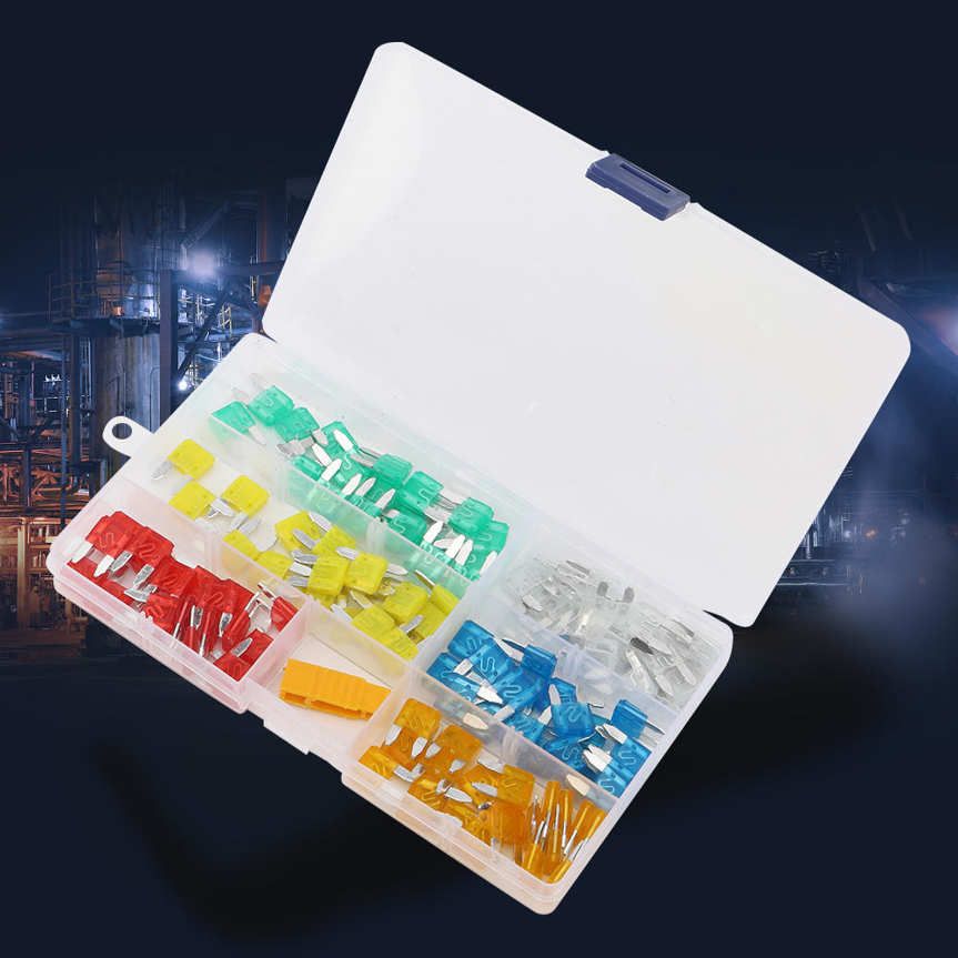 Electrical Accessories 120PCs Blade Fuse Insert Type S Industrial Connectors for Car Protection