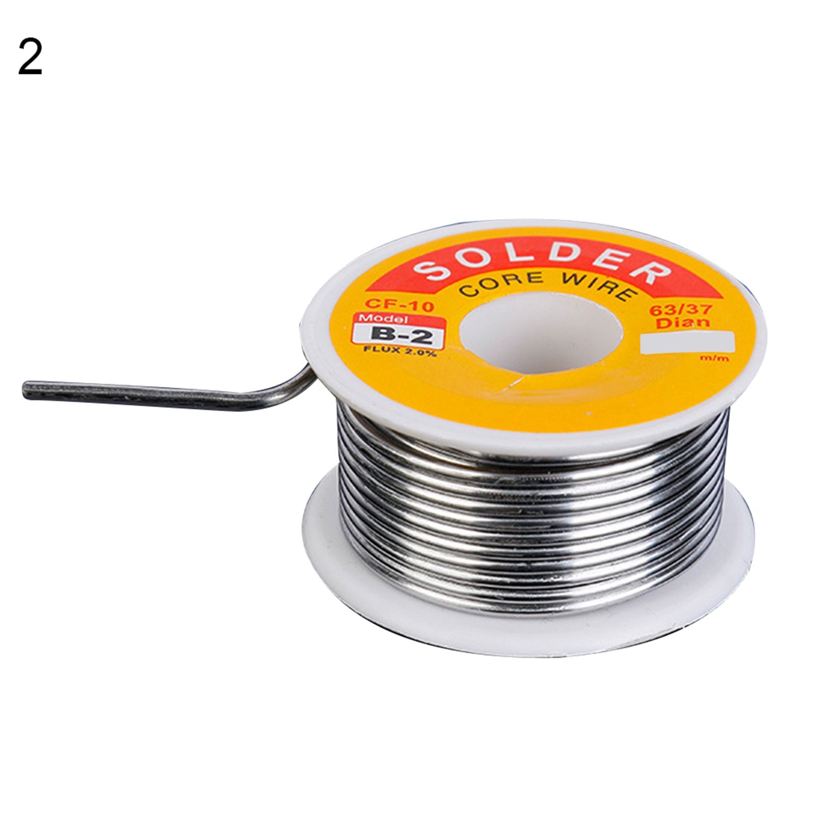 100g 0.5/0.6/0.8/1.0/1.2/1.5/2.0mm F Rosin Core Solder Welding Tin Wire Reel