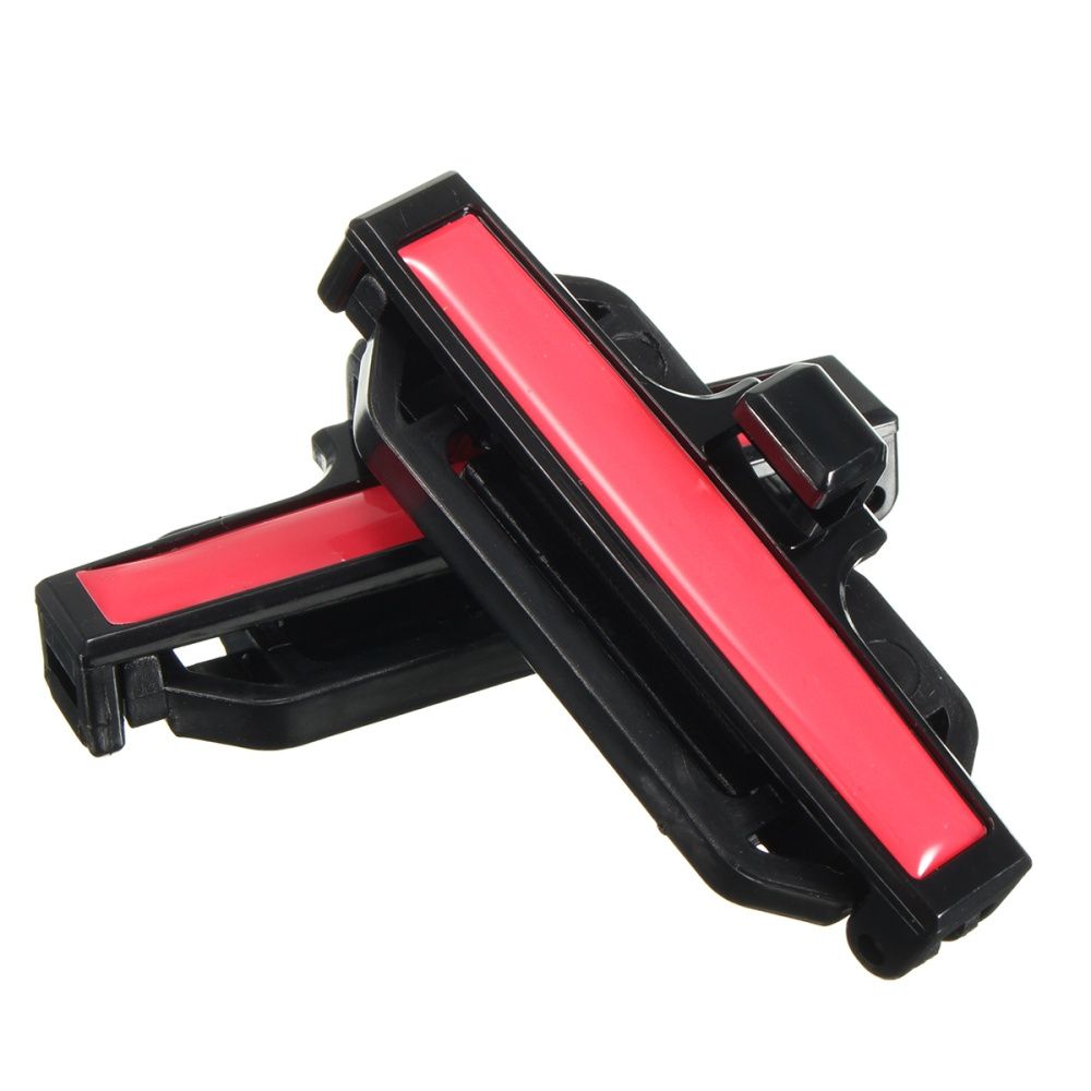 2pcs Adjustable Car Seat Belt Locking Stopper Tools DIY Buckle Auto Safety Clip Extender  Red - Red (red)