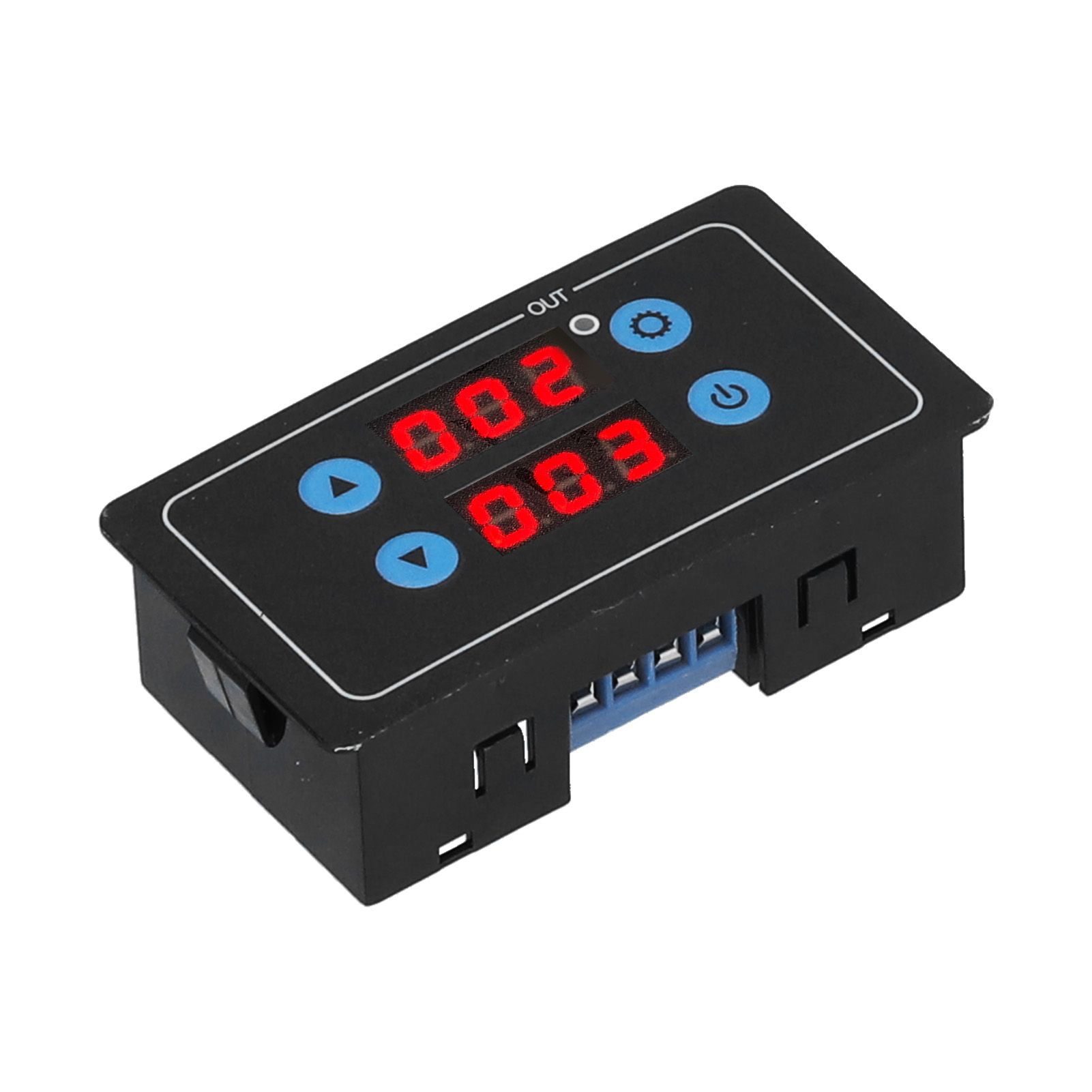 Motor Relays Controller Boards LCD Display Cycle Timer Relay Module DC 12V