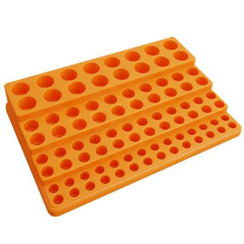 CNC Machining Center ER Collet Storage Box 88 Holes ER16 ER20 ER25 ER32 Chuck Finishing Rack Plastic Box