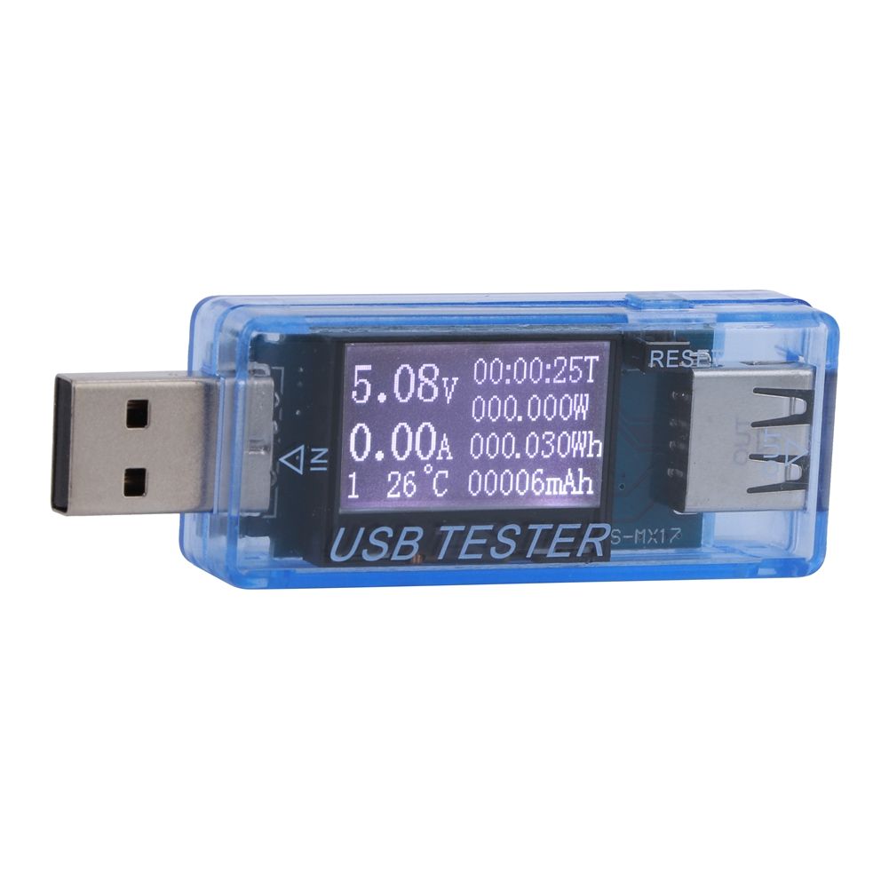 Tester Strong Practical USB for High Capacity 0‑5A Convenient Operation 0‑150W