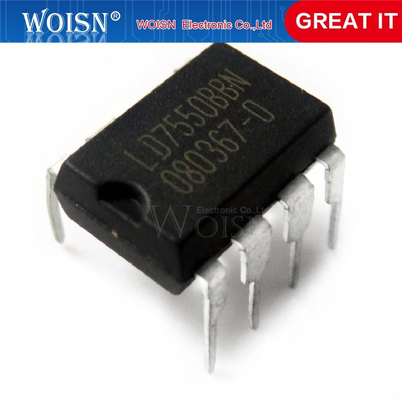 10pcs/lot LD7550BBN LD7550 DIP-8 In Stock