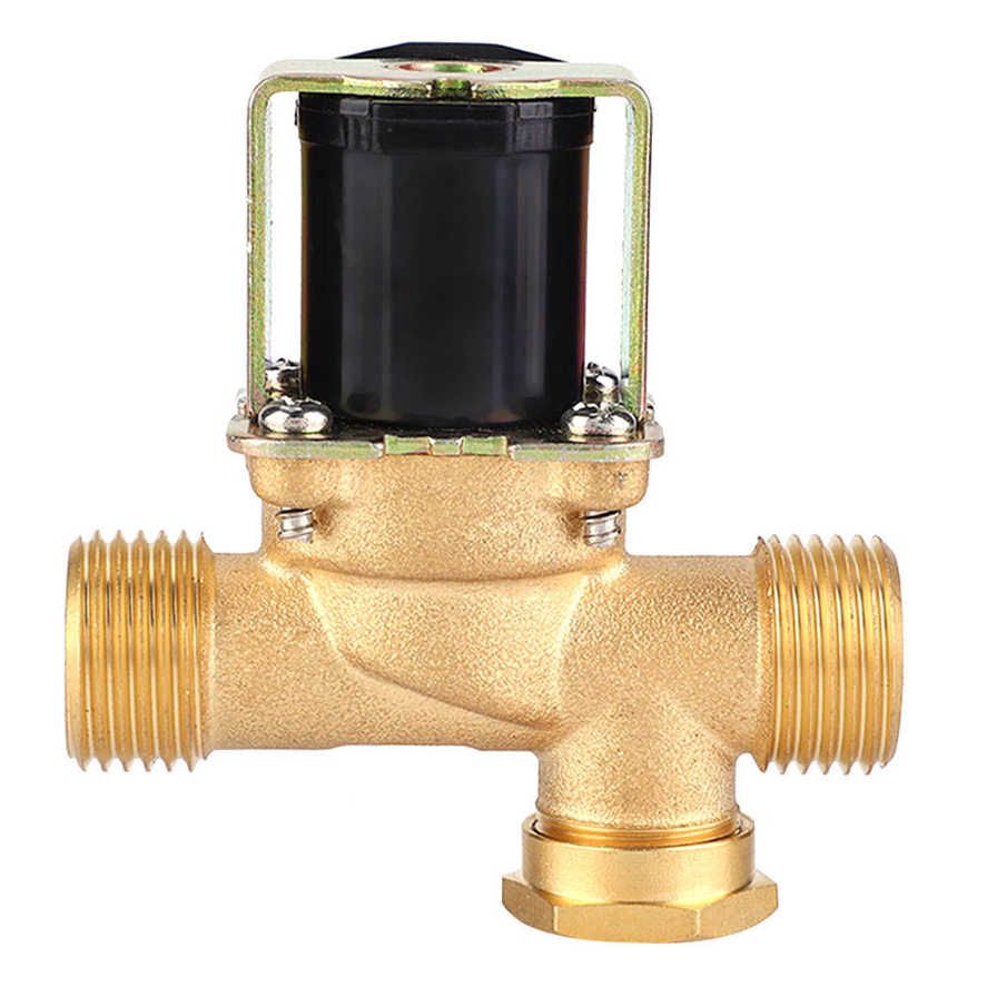 1/2\" Brass Electric Solenoid Valve Normally Closed Water Inlet