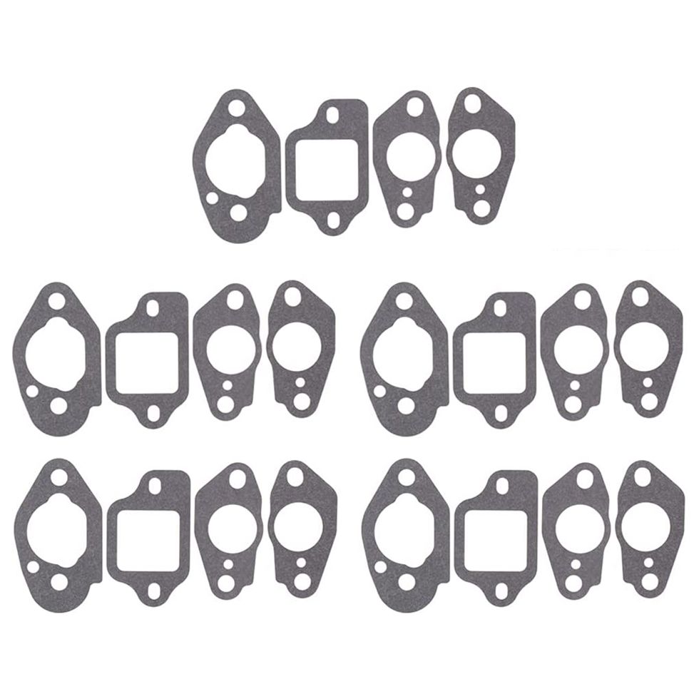 5Set Carburetor Insulator & Gasket for Honda GCV160 GCV190 16211-ZL8-000 Carburetor Gasket Kit Chainsaw Parts & Accs