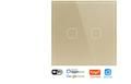 1 pcs 1/2/3gang TUYA WiFi Smart Touch Switch Home Light Wall Button Neutral wire for Alexa and Google Home Assistant US Standard for home