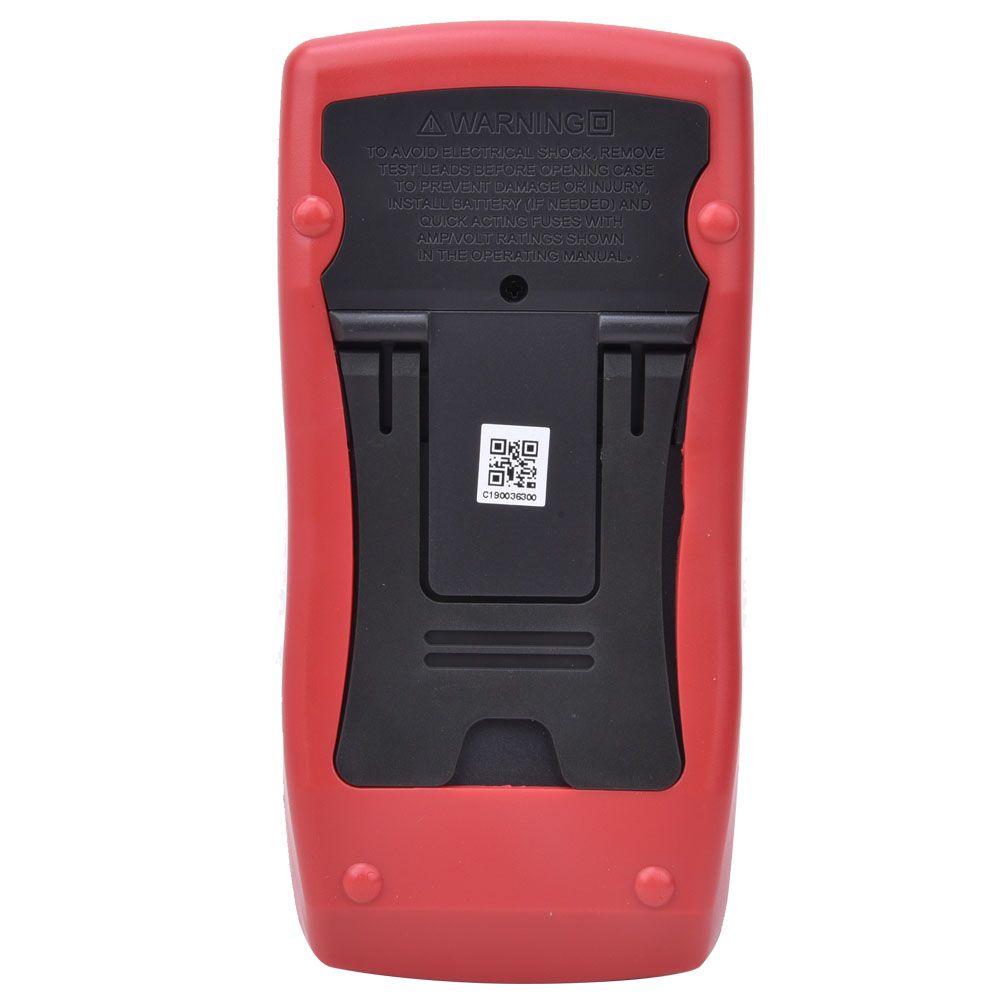 UNI-T UT105 LCD Digital Automotive Multimeter DC Voltage/Current Resistance Test