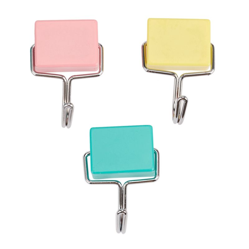 9X Super Suction Magnetic Hooks Stick Hook Kitchen Refrigerator Powerful Magnet Microwave Refrigerator Hanging Hooks