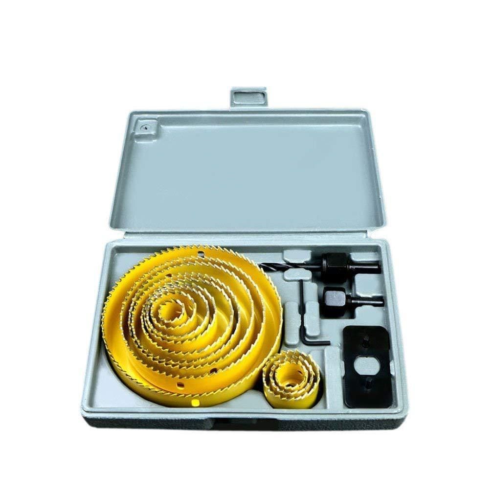 16 Piece Hole Saw Set 19mm to 227mm