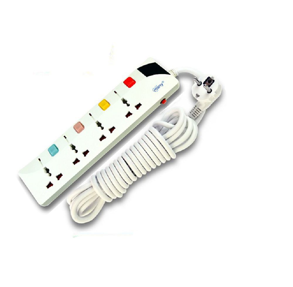 Multi Plug Heavy Duty 4 Gang Model MTS-G147-2Pin Plug/3 Meter Wire