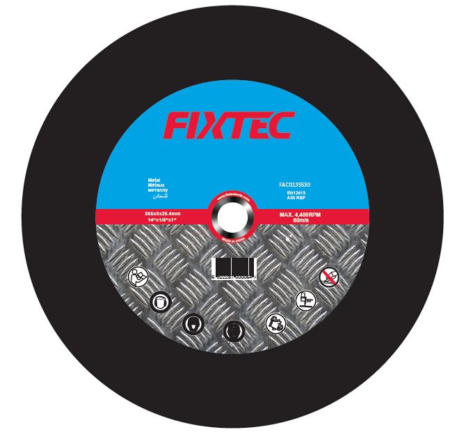 Grinding Cutting Disc - 4" - 1 Piece - Fixtec