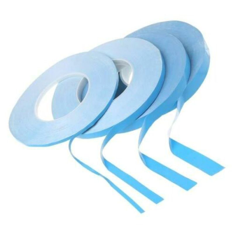 Dropship Roll 25m / Roll 3mm -20mm Width Transfer Tape Double Side Thermal Conductor Adhesive Tape for PCB LED Chip Heat Sink