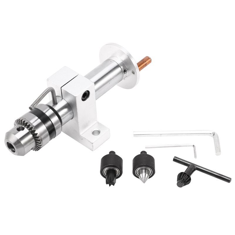 Multifunction Drilling Tailstock Live Center With Claw For Mini Lathe Machine Revolving Centre DIY Accessories Woodworking