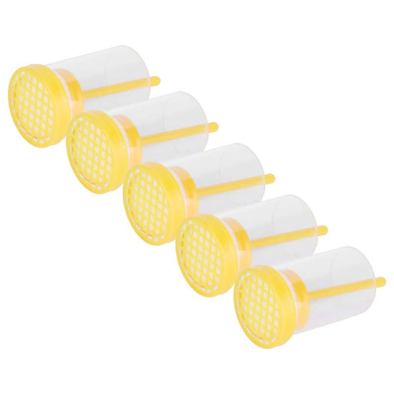 5Pcs Bee Marking Bottle Catcher Cage Tube Lightweight Plastic Beekeepi HOT