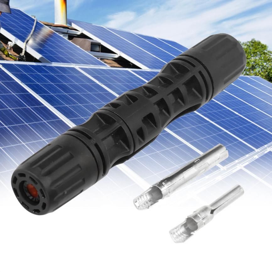 Liukouu 1 Pair MC4 Solar Bridge Panel Splice Connector 1500V Waterproof