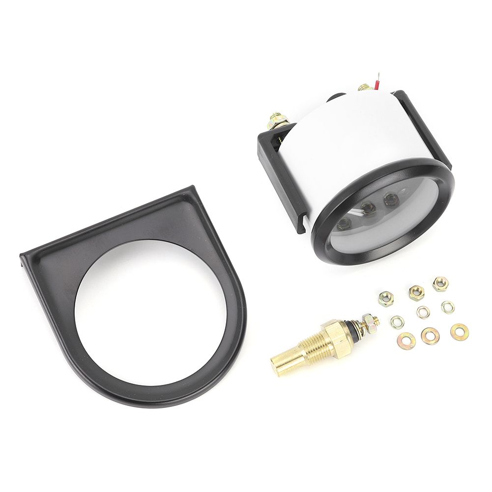 2in Water Temperature Gauge 12V Car Temp Meter 40-120℃ Universal Modified Parts