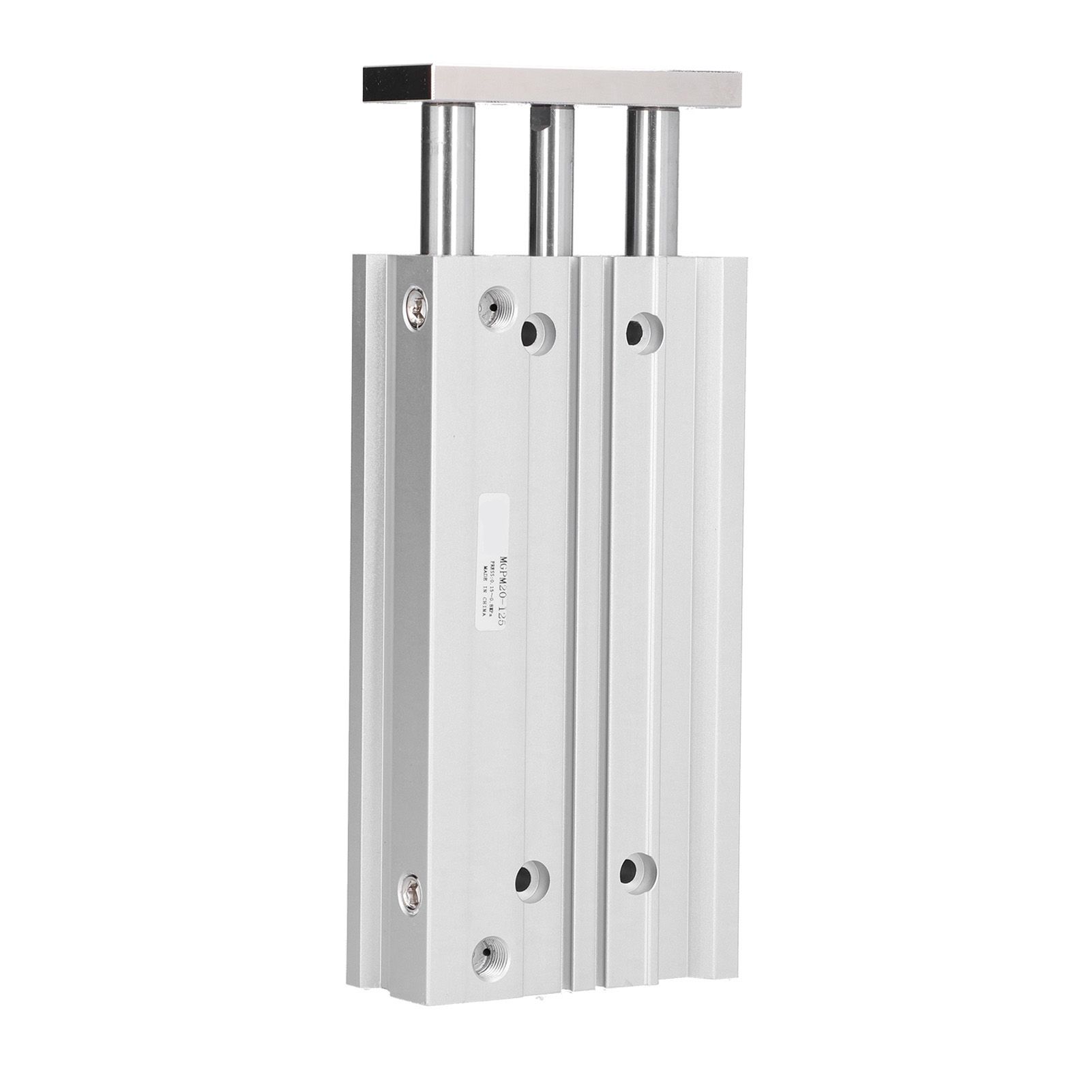 Chenmeng La Air Pneumatic Aluminium Guide Rod Double Acting Slide Bearing MGPM20-125Z