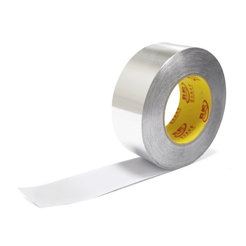 Aluminum Foil Self Adhensive Tape Super Fix Duct Tape Thickened High Temperature Stick Sealed Waterproof Hood Trap Sealing Tape