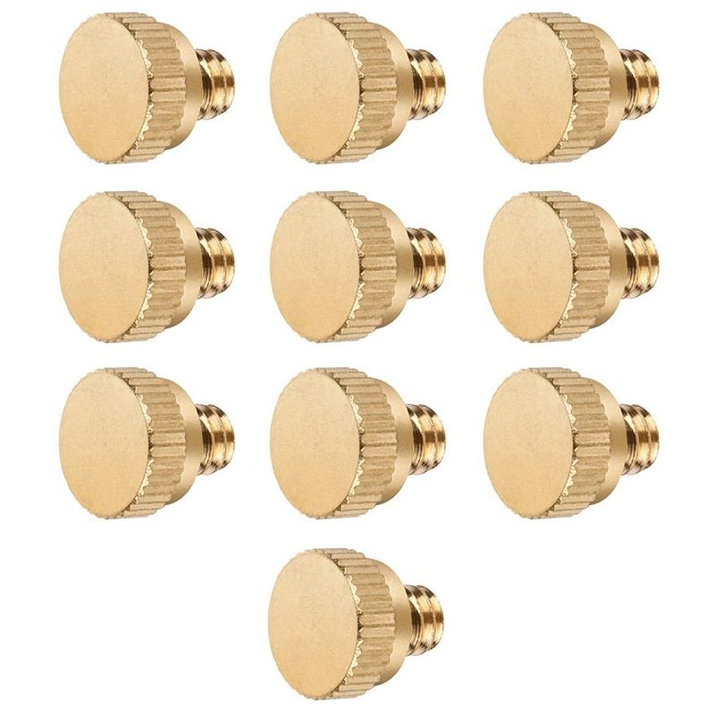 10PCS Brass Misting Nozzle Plug for Outdoor Cooling System