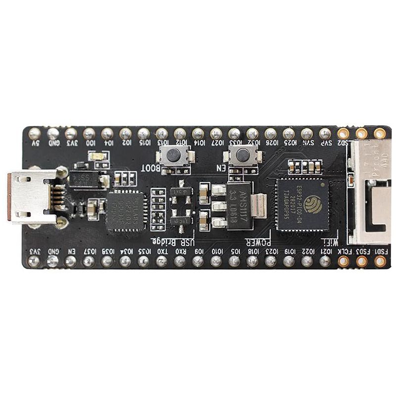 ESP32-PICO-KIT V4.1 Mini Development Board ESP32, WiFi Bluetooth ESP32-PICO-D4 40MHz Crystal USB-UART - Black