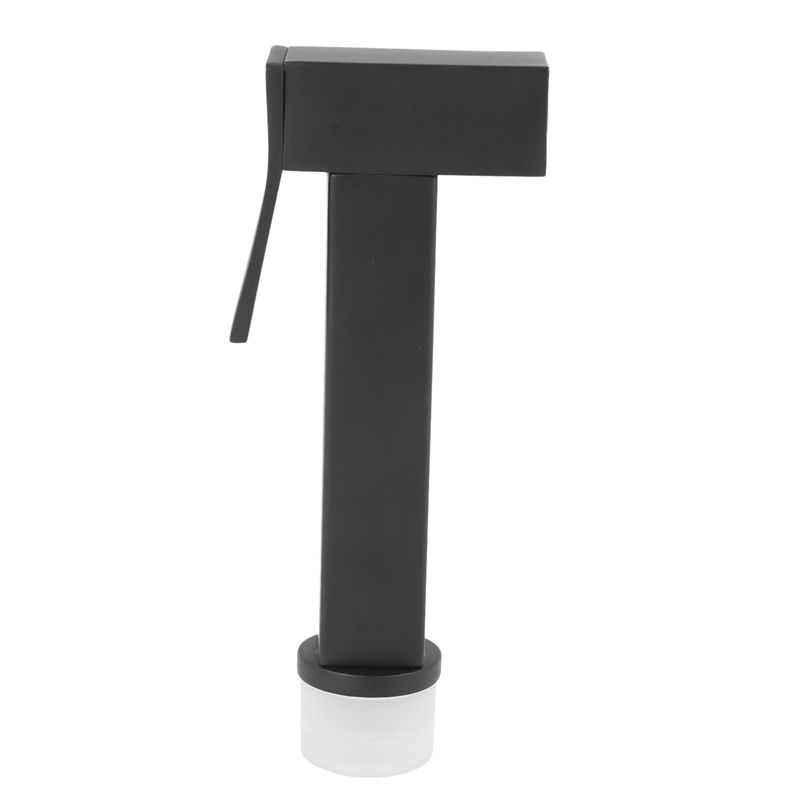 Solid Brass Square Black Bidet Sprayer Handheld Shower Bidet Shower Head Shower