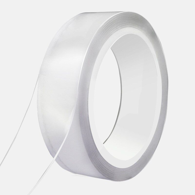 Transparent Magic Nano Tape Washable Reusable Nano-No Trace Paste Household Removable Glue able Double-Sided Tape Adhesive