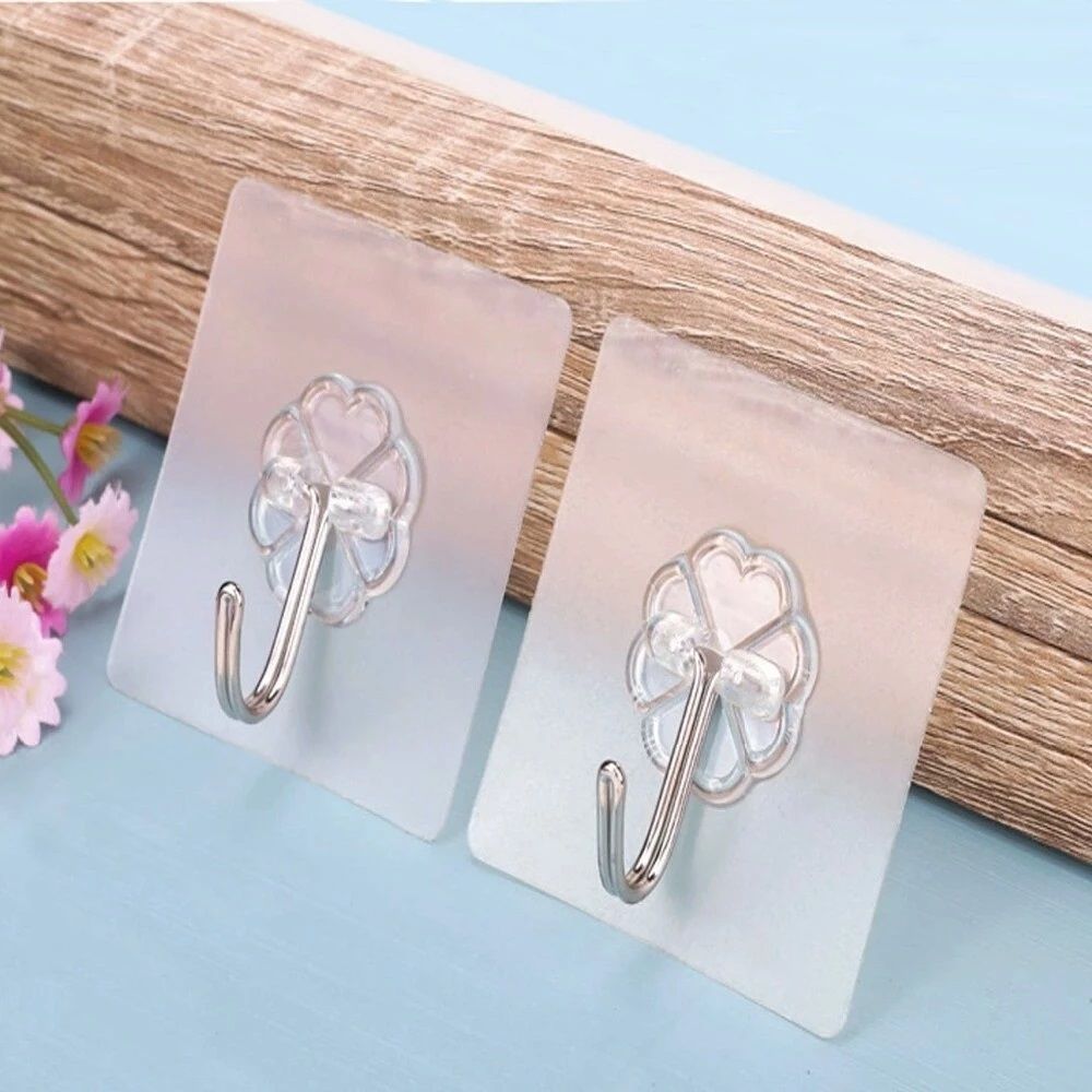 10 pcs Magic wall Hook Transparent
