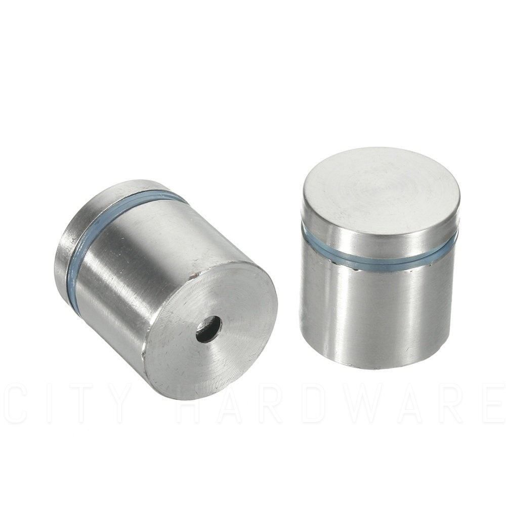 4 Pis 1x1 Inch Stainless Steel Advertising Bolts Glass Standoffs Fixing Mount