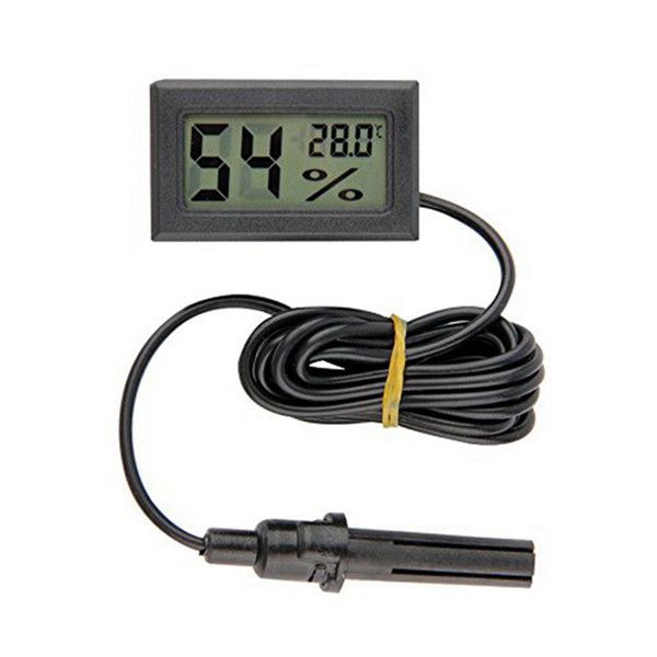 Digital LCD Hygrometer Temperature Humidity Meter Thermometer -40~70C 10%~95% RH High Quality