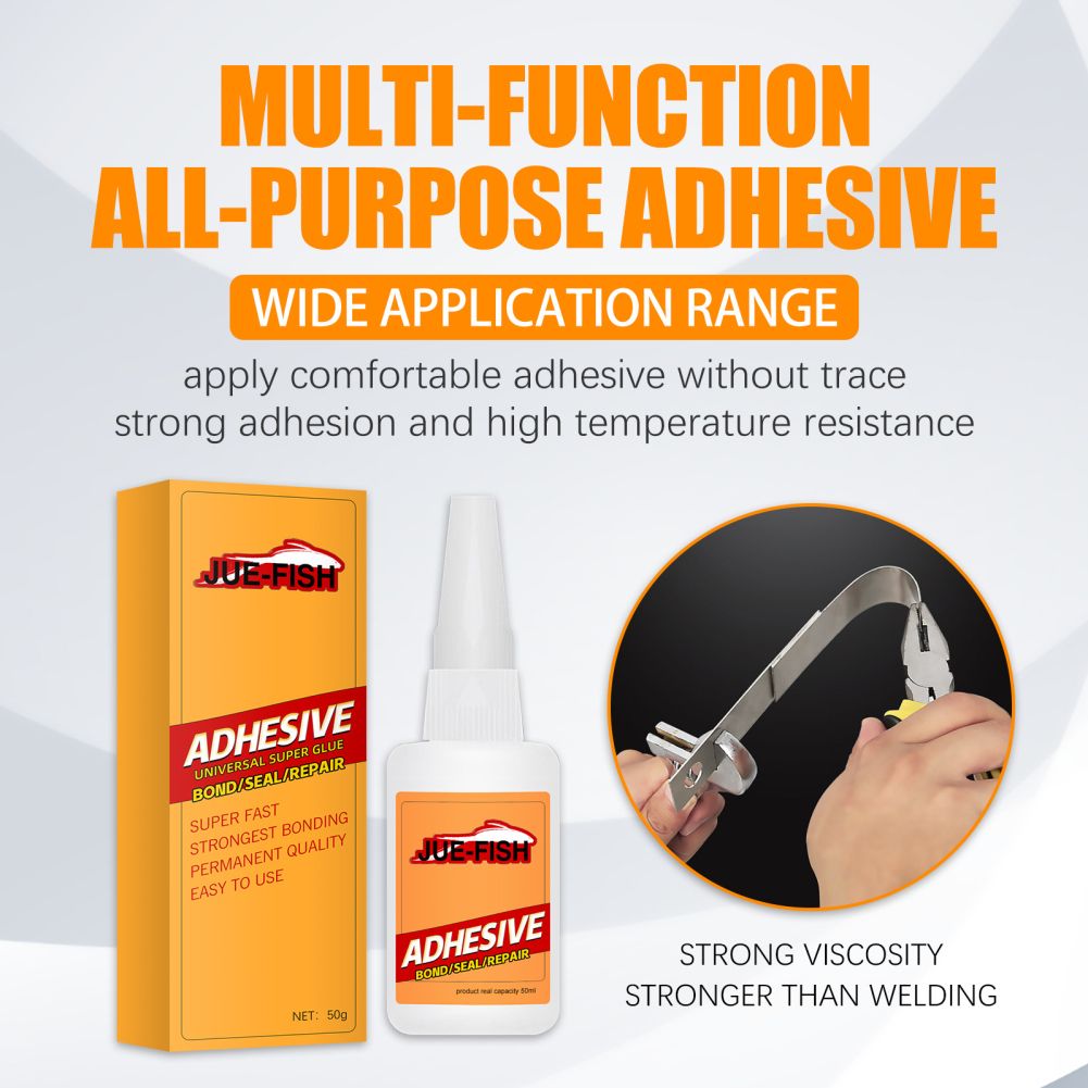 Universal Strong Adhesive Strong Glue Super Fast Bond/Seal/Repair for Plastic Metal Glass Shoe 50ml with wear-resisting property