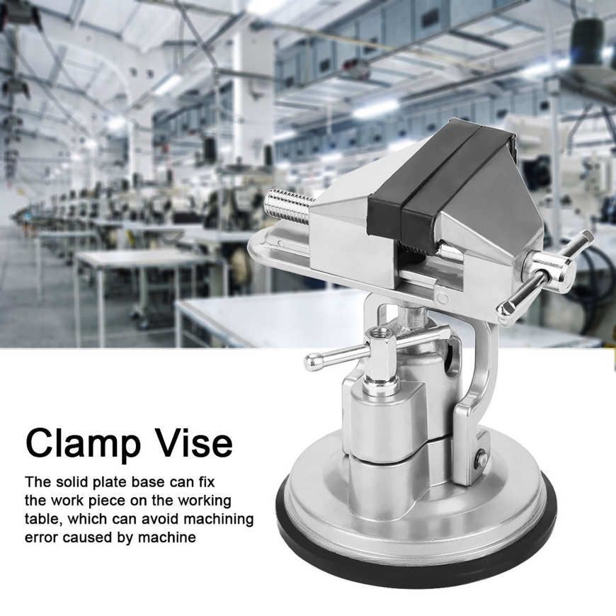 Rotating Vise Universal Table Working Clamp Swivel DIY Craft