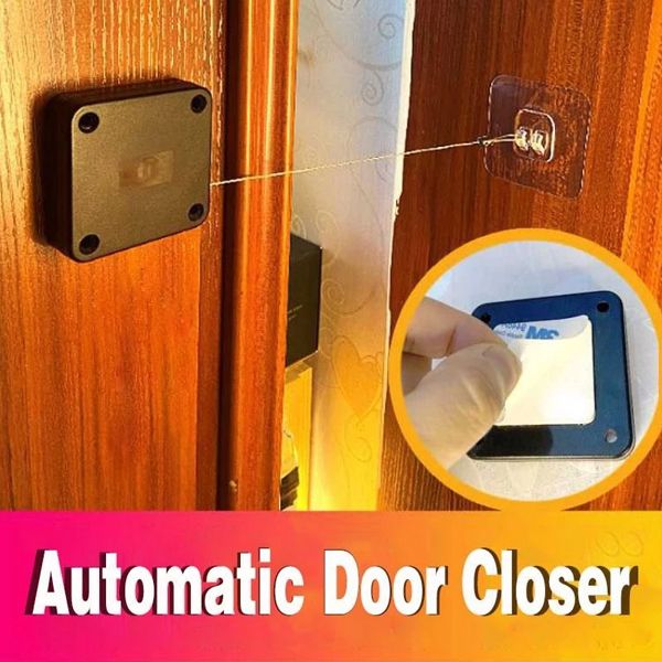 Punch Free Auto Door Closer