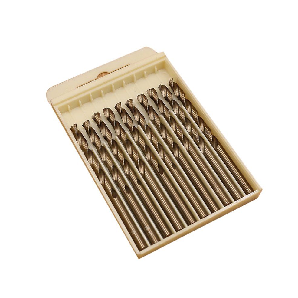 0.5-13mm Alloy Taper Shank Twist Drill High Speed Drill Stainless Dteel