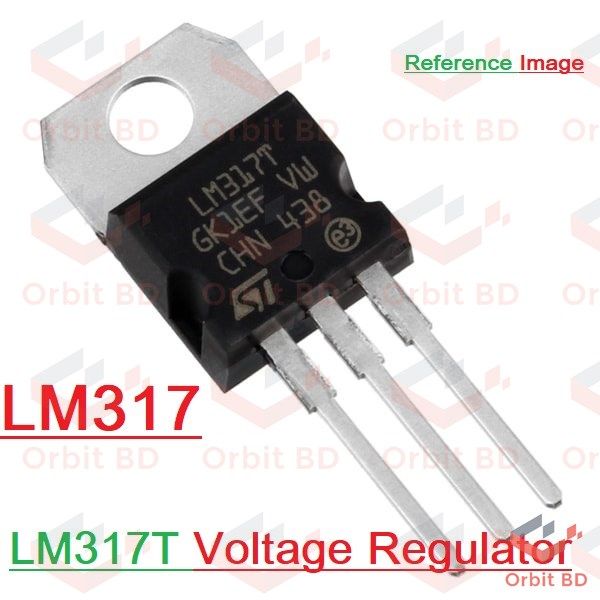 3Pcs LM317T Voltage Regulator IC Linear Voltage Stabilizer Adjustable Voltage Regulator LM317 37V 1.5A TO-220 Package 3 Pin LM 317 IC