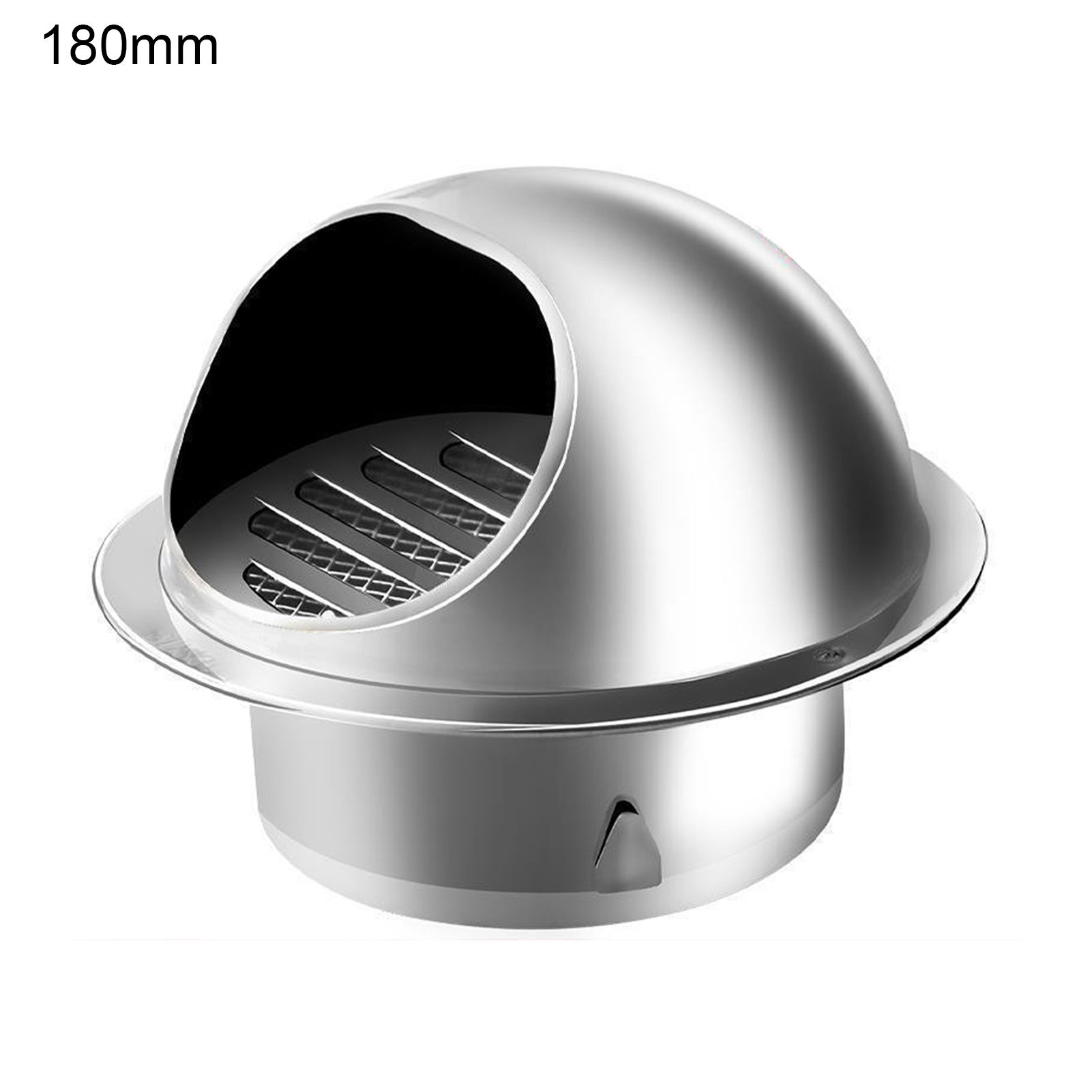 Ventilation Grill Cover Glossy Surface 201 Stainless Steel Round Ventilation Ducting Cover
