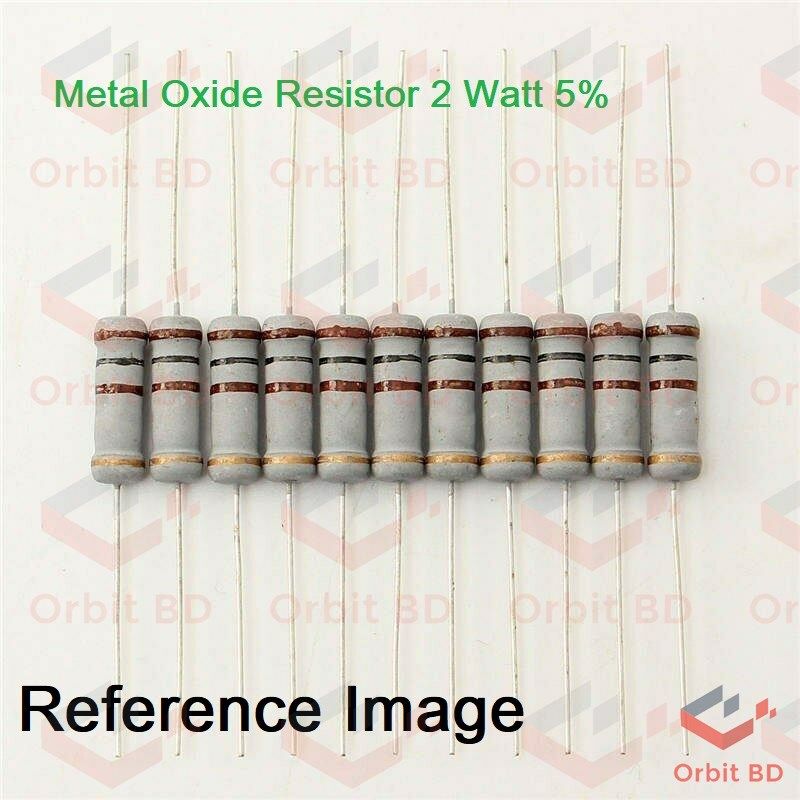 Metal Oxide Resistor 220 Ohm 2W-25Pcs
