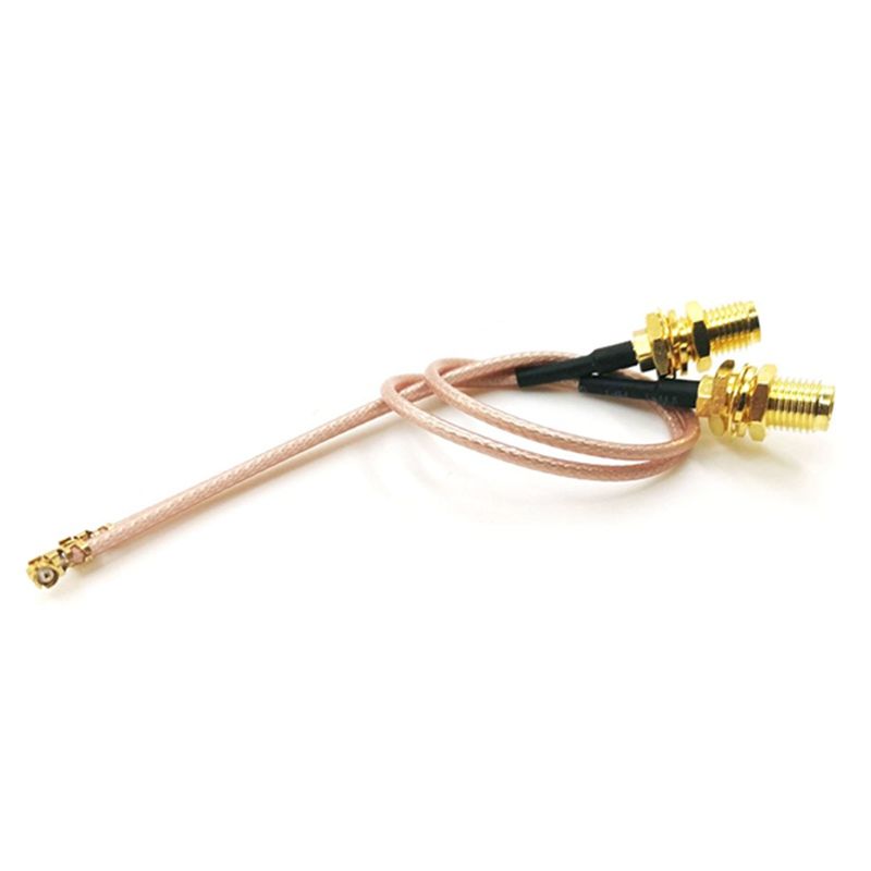 Pack of 4 RF U.FL(IPEX/IPX) Mini PCI to SMA Female Pigtail Antenna Wi-Fi Coaxial RG-178 Low Loss Cable (6 inches (15cm)),