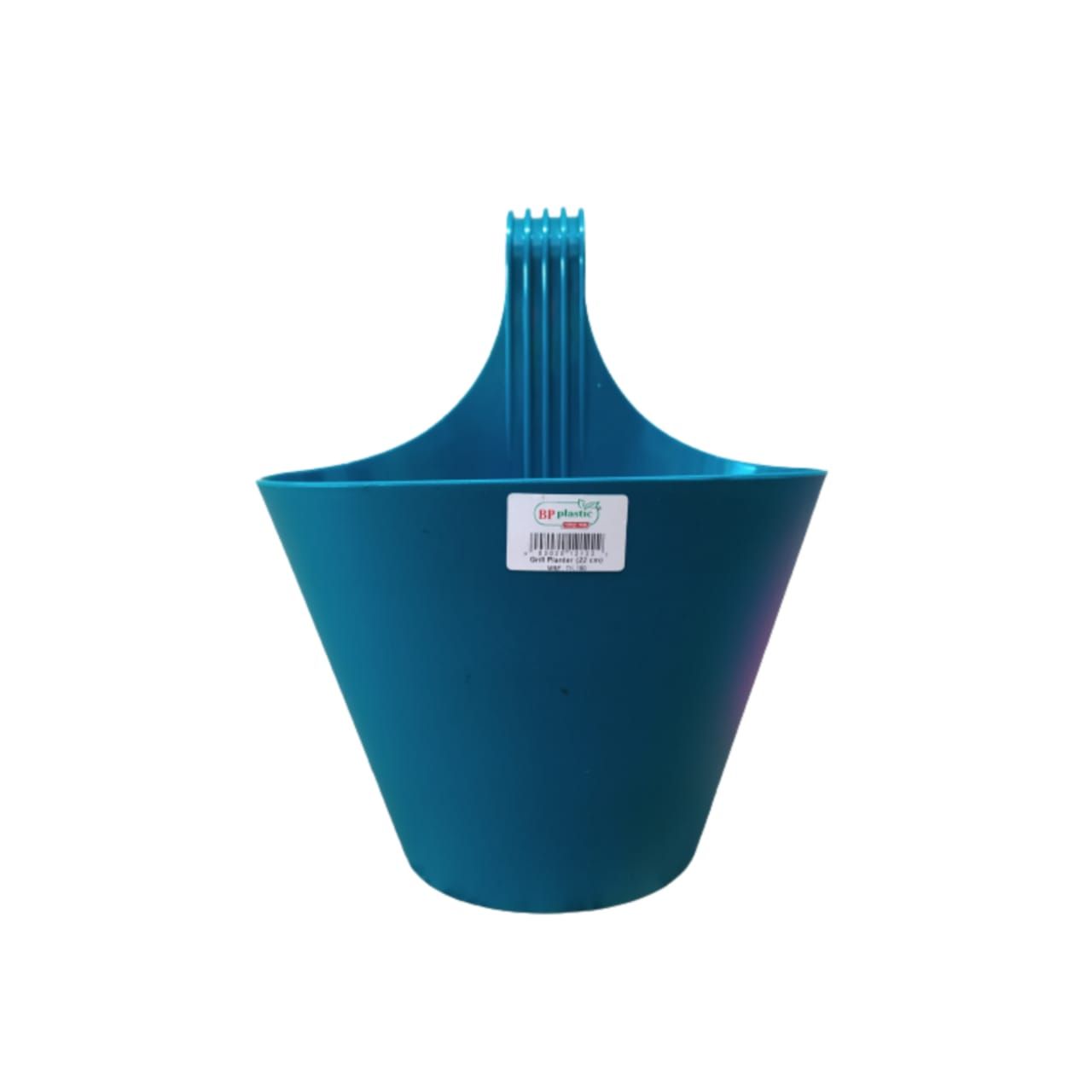 22 cm Large Size Stylish Grill Planter for Plants/ Flower Tob/ Plastic Flower Tub