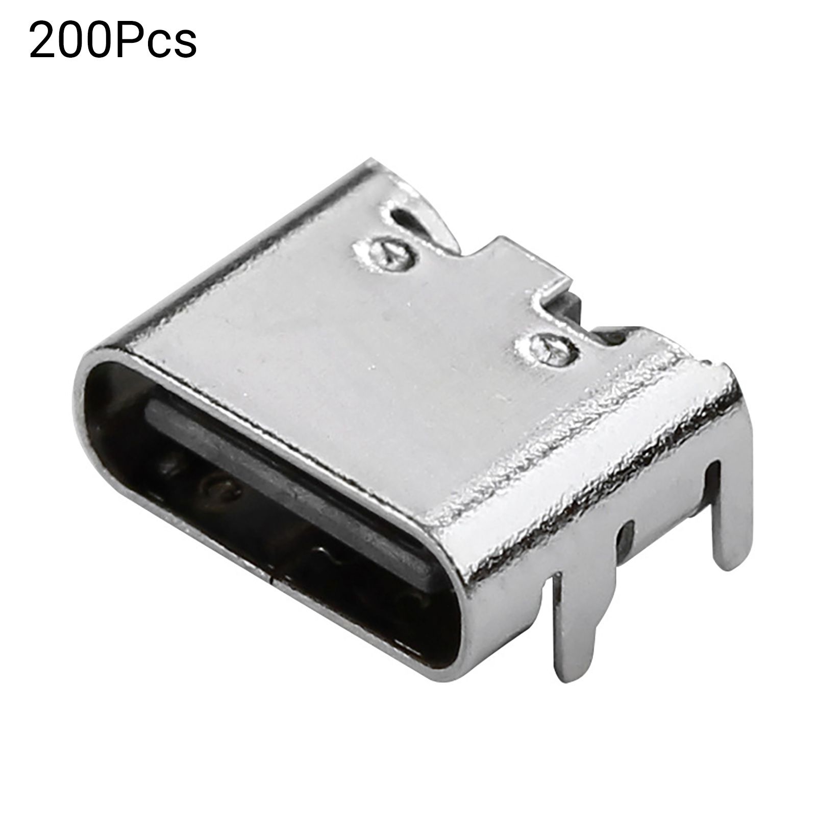 Female Socket Professional 6Pin Type-C 3.1 Seamless Fit USB Connector