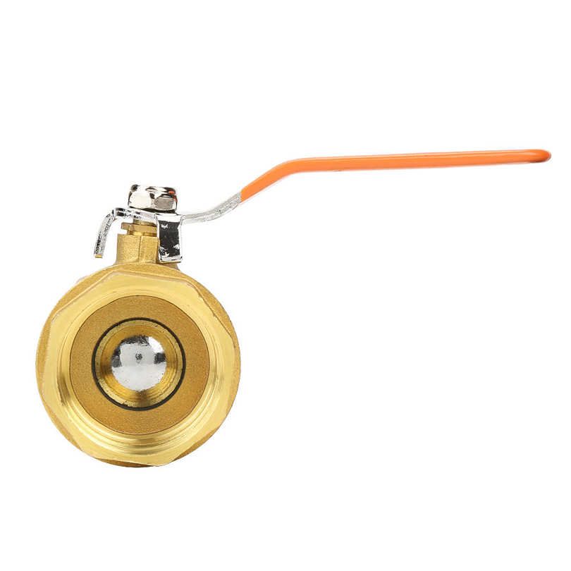 Shut-off Valve 1pc DN32 1-1/4BSP Brass Pipe Ball 1.6MPa for Water Oil Gas