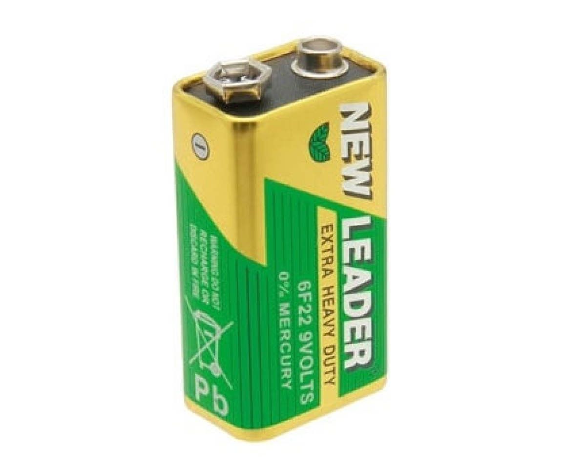 9 Volt Performance All-Purpose Alkaline Batteries 2 PCS
