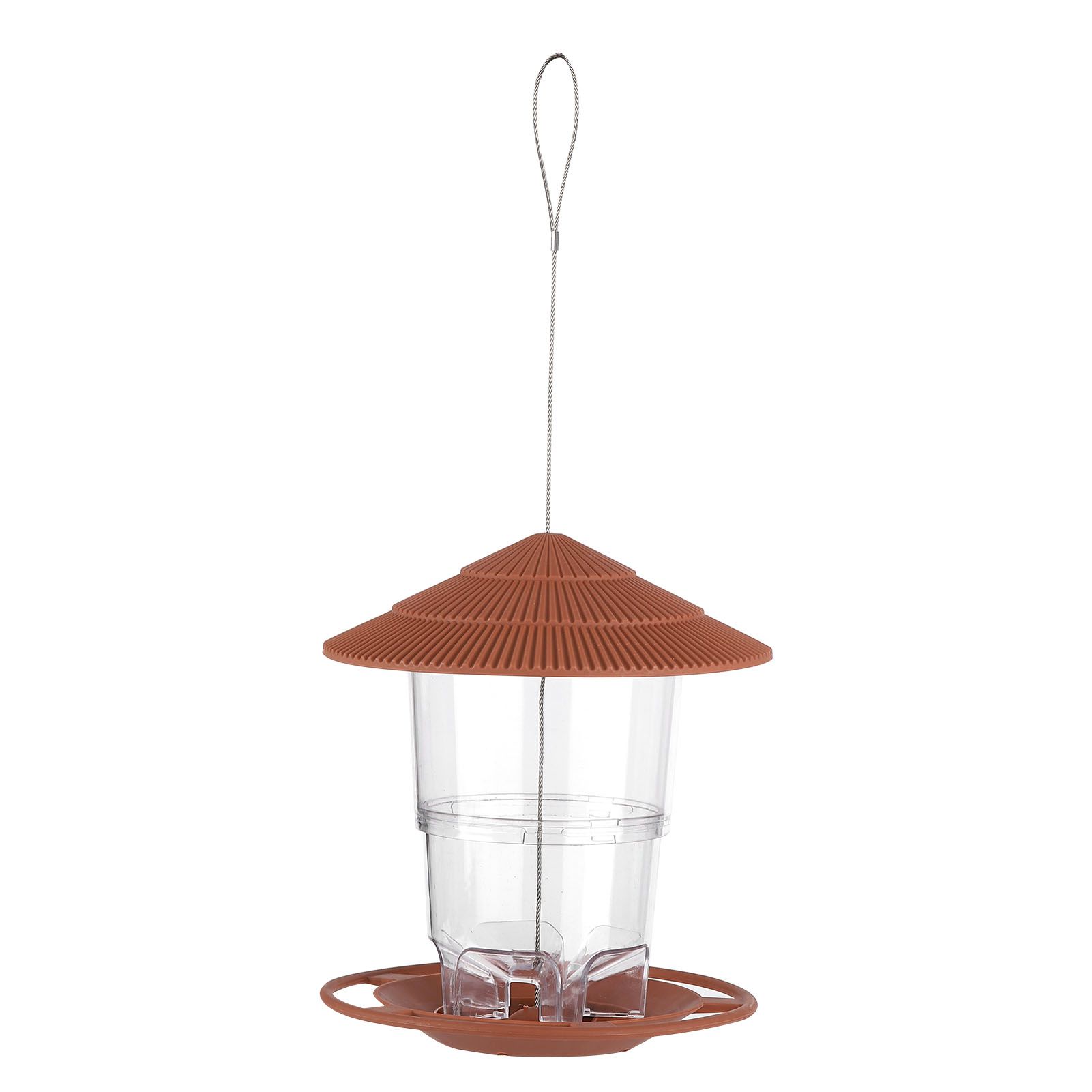 Wild Bird Feeder Hanging House Foldable Feeders With Rope XX
