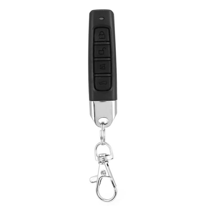 2pcs 4-Button Type Learning Code 433MHZ Electric Door Remote-Control