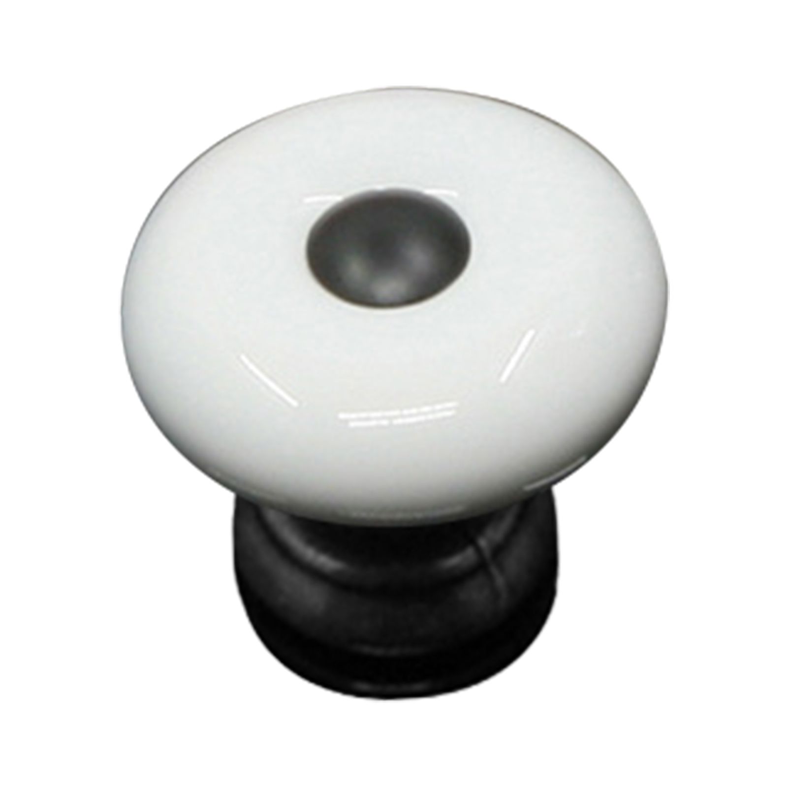 32mm 1991H Drawer Knob Round Shape Multipurpose Ceramic Delicate Long Lasting Drawer Pull for Household