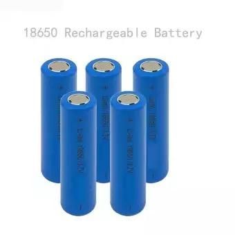 18650 Rechargeable Battery for Mini Fan - Blue