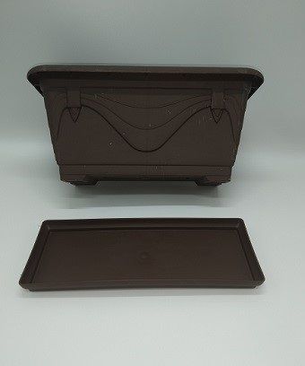 5 Pieces Mini Small Size Seed Plastic Planter With Plastic Tray/Multiple Flower Tub for Plant/Plastic Flower Tub