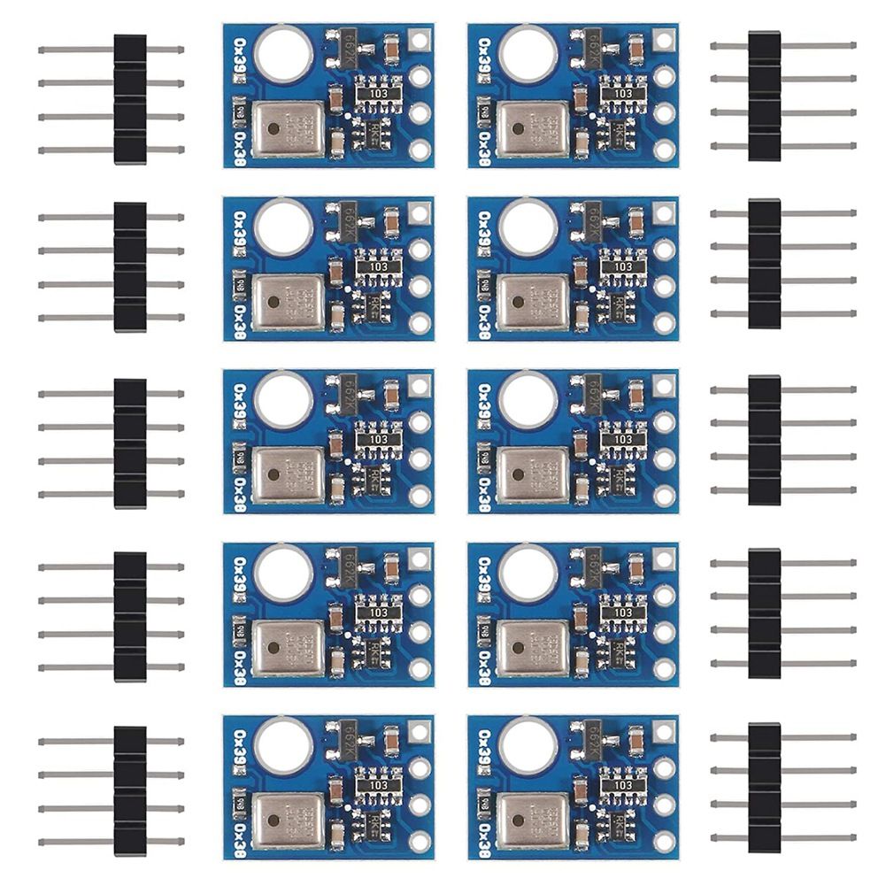 10PCS AHT10 High Precision Digital Temperature and Humidity Sensor Measurement Module I2C Communication Replace SHT20