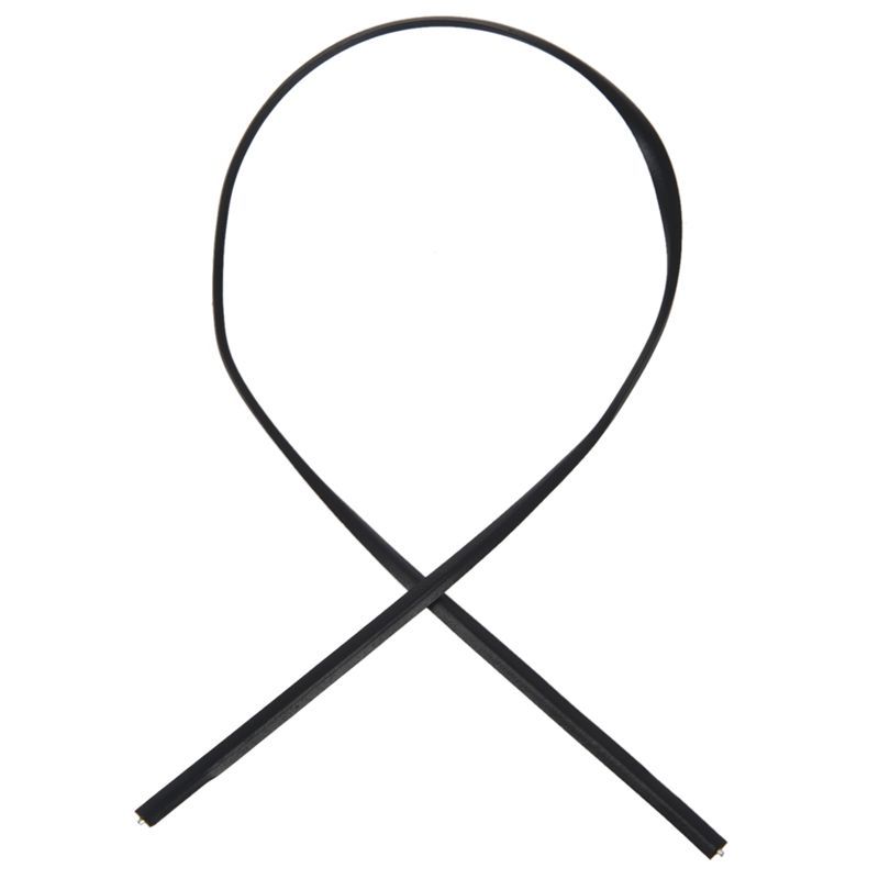JAERBEE Plastic Shell Package Reusable Twist Ties Cable Wires 100pcs Black